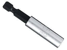 Stanley Magnetic Bit Holder 1/4 Hex, 60mm, box of 5, precision machined, secure magnetic recess – Keans Claremorris