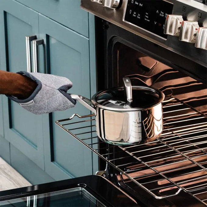 Ninja C63000UK Foodi Zerostick 3-piece stainless steel pan set, non-stick cookware, Keans Claremorris.