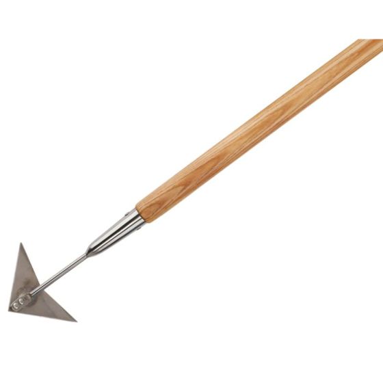 Kent & Stowe Stainless Steel Long Handled Multi Weeder with ash wood handle for easy weeding and cultivation – Keans