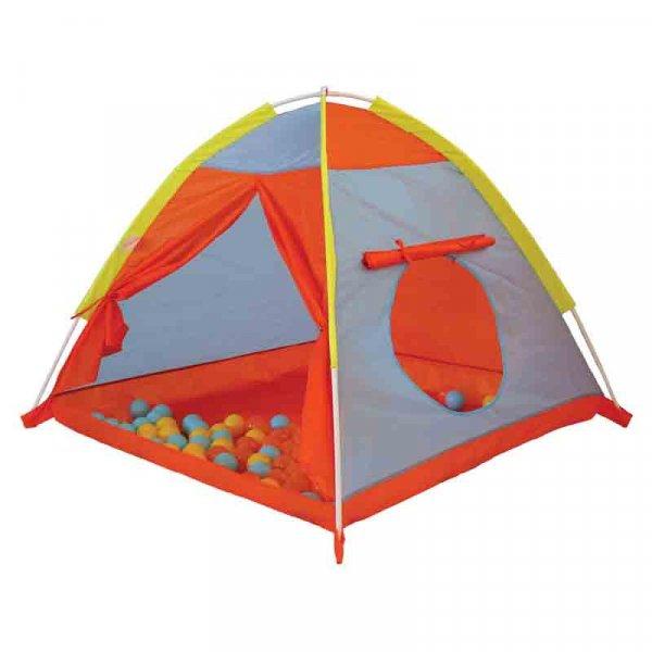 Kids Play Tent with 100 colorful balls, easy to assemble, spacious 95x115x115 cm, indoor/outdoor fun – Keans Claremorris