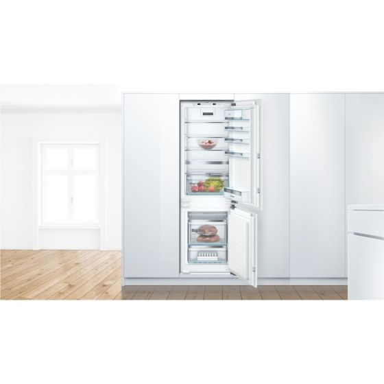 Bosch KIN86AFF0G 60cm 60/40 Frost Free Fridge Freezer White – Energy Efficient Refrigerator at Keans Claremorris