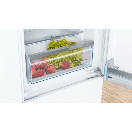 Bosch KIN86AFF0G 60cm Frost Free 60/40 Fridge Freezer White – Energy Efficient Cooling | Keans Claremorris