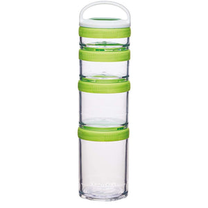KitchenCraft Healthy Eating BPA-Free Stackable Lunch Box Snack Pots