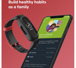 Load image into Gallery viewer, FitBit Ace 3 Kits Fitness Tracker Black &amp; Red
