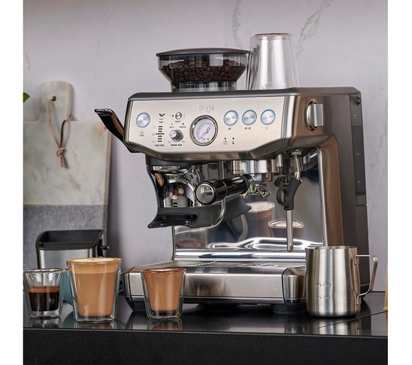 SAGE Barista Express Impress stainless steel bean-to-cup coffee machine - Keans Claremorris