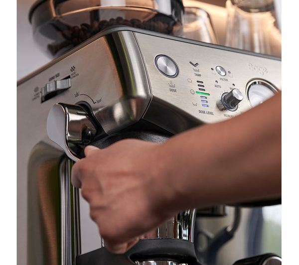 SAGE Barista Express Impress Bean to Cup Coffee Machine Stainless St