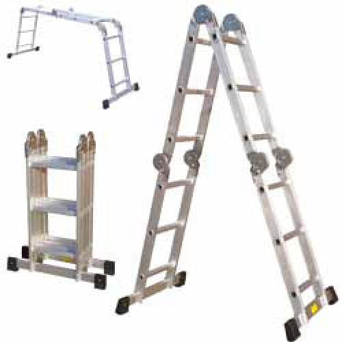 Kavanagh Multi Purpose Ladder with 4-way system, 150kg load, non-slip feet, EN31 certified – Keans Claremorris