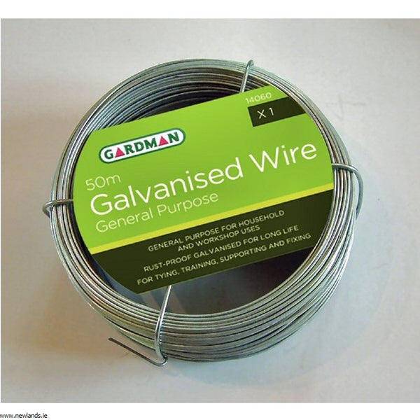 Gardman Galvanised wire 50m x 1mm