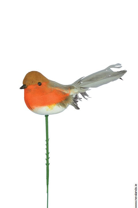 Robin Pick 6cm Christmas decoration ornament, festive holiday decor - Keans Claremorris