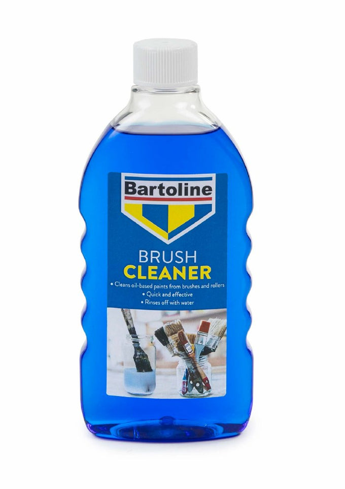 Bartoline Paint Brush Cleaner 500ml - quick, water-soluble solvent for oil-based paint removal, Keans Claremorris.