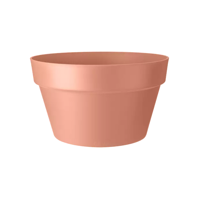 Loft Urban Bowl 35cm Delicate Pink planter with built-in water reservoir, recycled plastic, 100% recyclable – Keans