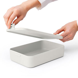 Make & Take Lunch Box Large Light Grey