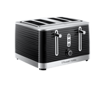 Load image into Gallery viewer, Russell Hobbs Inspire 4 Slice Black Toaster
