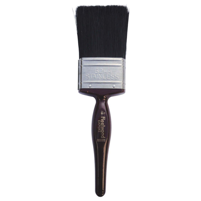 Fleetwood Expert 2.5" paint brush with bristle & nylon, ideal for emulsion, oil paints, metal, fast application - Keans