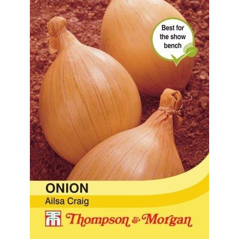 Onion Ailsa Craig large golden bulbs, mild flavor, hardy annual, ideal for kitchen and show, Keans Claremorris.