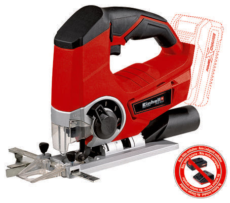 EINHELL 18V 80mm cordless jigsaw with LED light, dust blow-off, and chip guard – bare unit, Keans Claremorris.