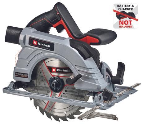 EINHELL 18V Brushless 190mm Cordless Circular Saw with LED, tool-free adjustments, carbide blade – Keans Claremorris