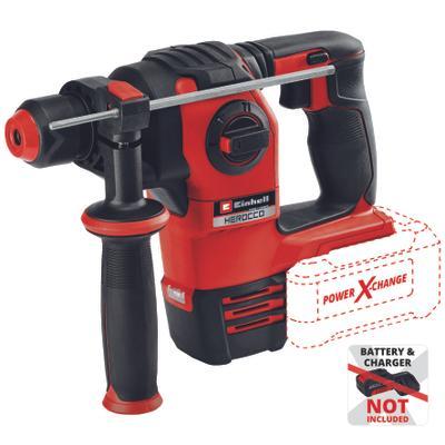 EINHELL 18V Brushless Rotary Hammer 2.2J, SDS-plus, LED light, ergonomic grip, 20mm concrete drill – Keans Claremorris