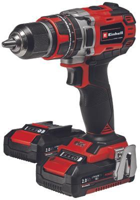EINHELL 18V Brushless Combi Kit with 2x 2.0Ah batteries, impact drill, 13mm chuck, LED light – Keans Claremorris