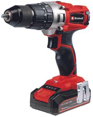 EINHELL 18V cordless combi drill with 22-piece bit set, 2-speed, LED light, 2.5Ah battery – Keans Claremorris