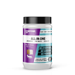 Beyond Paint All in One Linen 946ml paint can, durable interior paint, available at Keans Claremorris