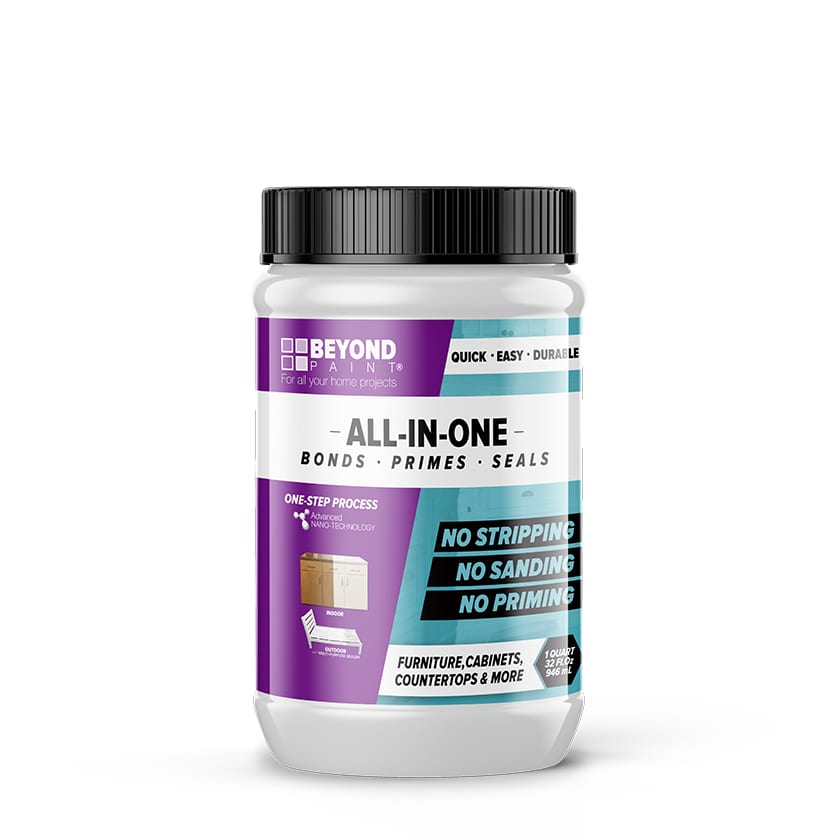 Beyond Paint All in One Mocha 946ml can paint and prime in one, available at Keans Claremorris.
