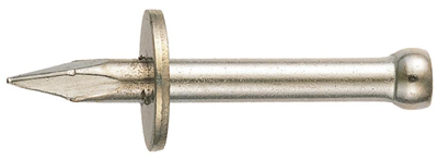 Box of 100 R-MNL-W Masonry Nails 3.7x25mm with washer, hardened steel, sharp point for concrete and wood - Keans Claremorris