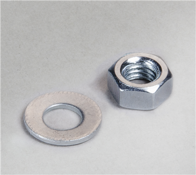 Nuts & Washer M20 bag of 3 for threaded connections, enhances bearing surface, reduces pressure – Keans Claremorris