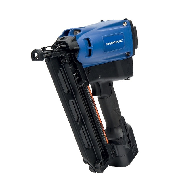 Rawlplug Gas Powered Angled Brad Nailer for wood, plywood, chipboard - second fix tool | Keans Claremorris