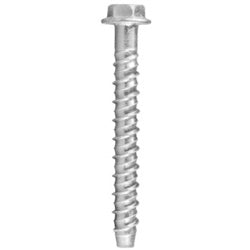 R-LX M10 12.5x140mm Zinc Plated Concrete Screw Anchors, Hex Flange, Bag of 10 – Keans Claremorris