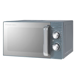 Russell Hobbs Inspire 17L Grey Manual Microwave, 700W, 5 Power Levels, Defrost, Dial Controls – Keans Claremorris