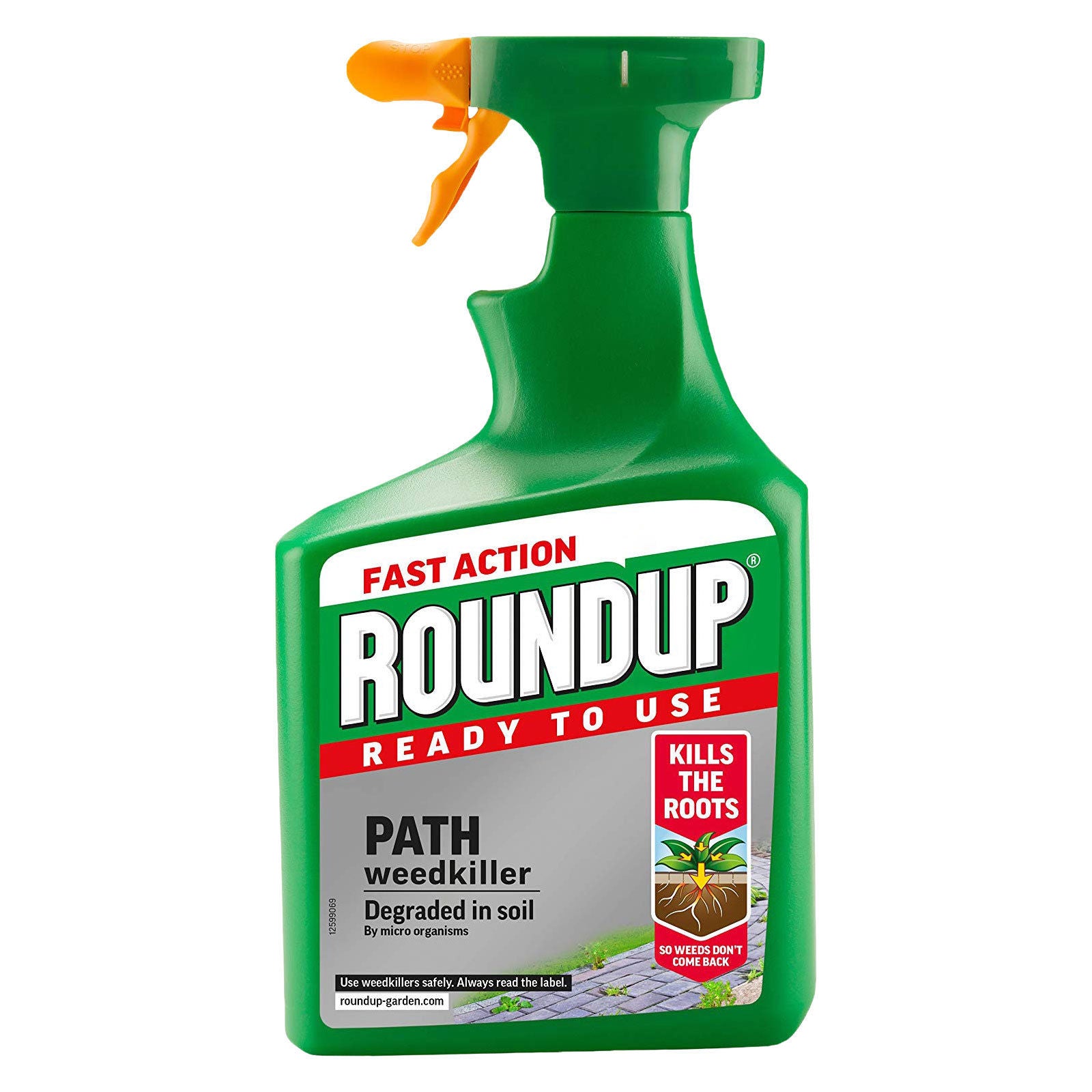 Roundup Ready to use path Weedkiller 1L + 20% Free