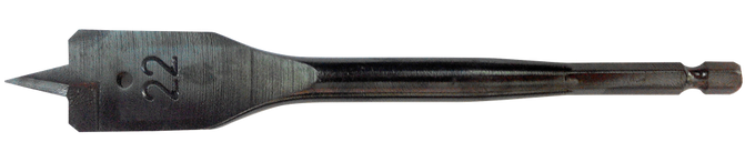 Flat Drill Bit for Wood 25x152mm, sharp cutting edges, durable, precise woodworking tool – Keans Claremorris