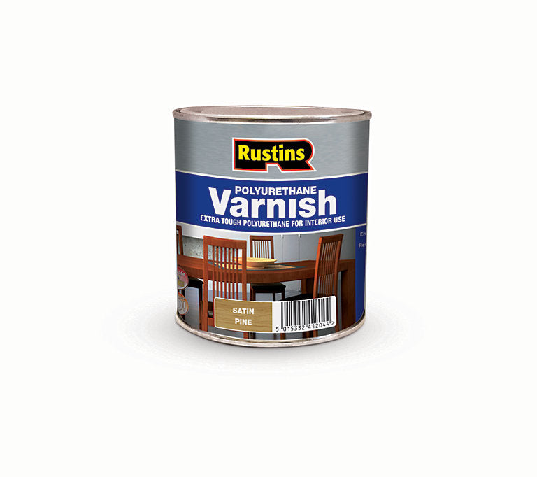Rustins Satin Varnish Pine 1ltr