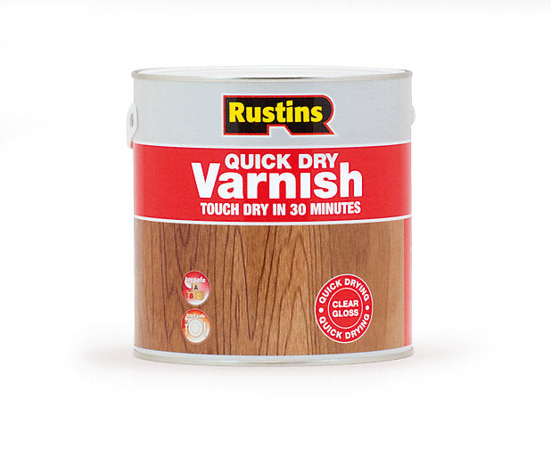 Rustins Clear Gloss Varnish 2.5ltr