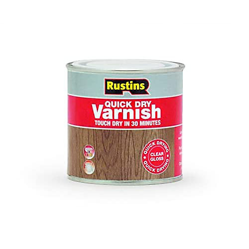 Rustins Clear Gloss Varnish Quickdry 250ml - KeansClaremorris