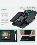 Load image into Gallery viewer, Seated Eliptical Pedal Trainer in Aqua
