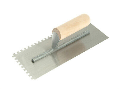 R.S.T. Notched Trowel with Square Serration RTR153DS for precise adhesive spreading - Keans Claremorris
