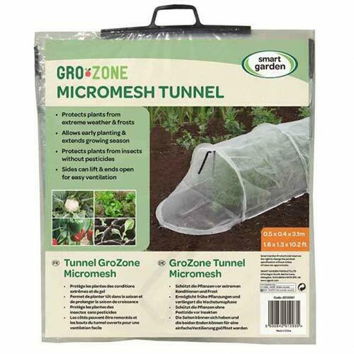 Grozone Micromesh Tunnel for ventilation, durable design - available at Keans Claremorris