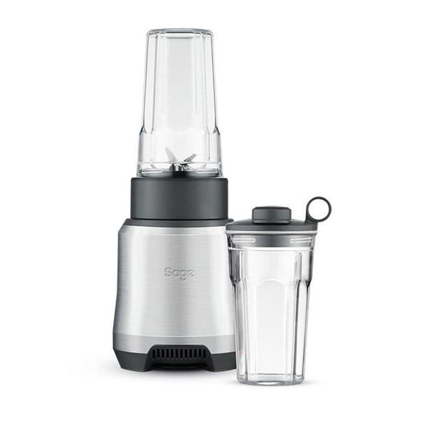 Sage Boss To Go 880W Blender in brushed aluminium with ProKinetix blades, 2 BPA-free tumblers, and Sage Assist lids – Keans