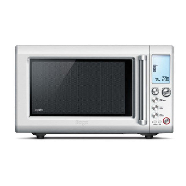 Sage Quick Touch Crisp Microwave with integrated crisper pan, smart menus, shortcuts, defrost, and child lock – Keans