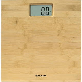 Salter Bamboo Elect Bathroom Scale