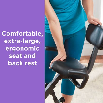 Slim Cycle 2-in-1 Exercise Bike for home workouts, compact design, available at Keans Claremorris.