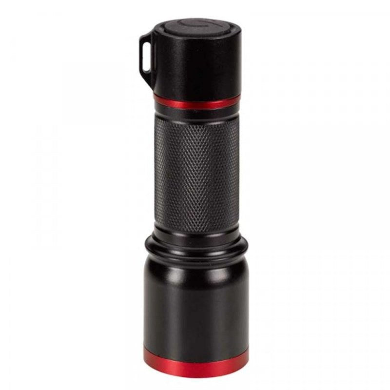Mega-Beam 180L Black Torch with 180L brightness, durable design - available at Keans Claremorris