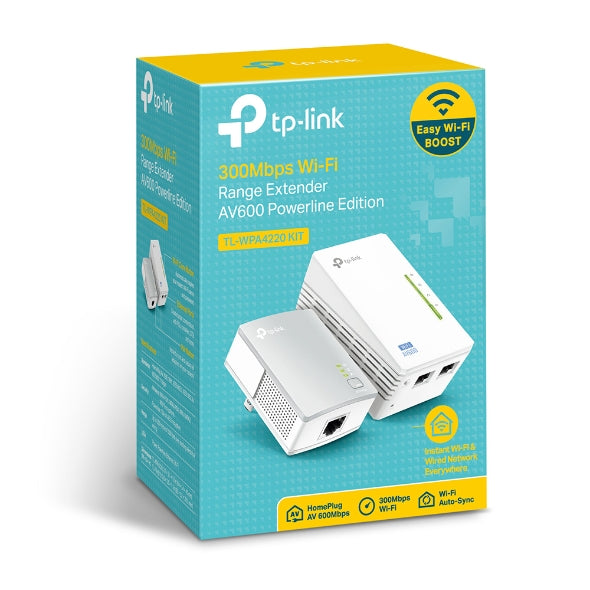 TP Link Wi-Fi Range Extender Powerline Kit