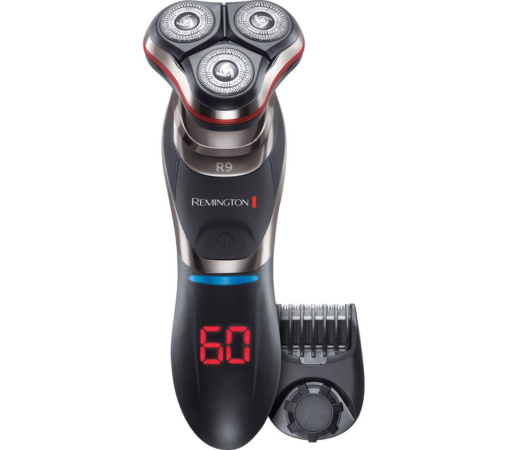 Remington R9 Ultimate Series Rotary Electric Shaver with 3 rotary blades - available at Keans Claremorris
