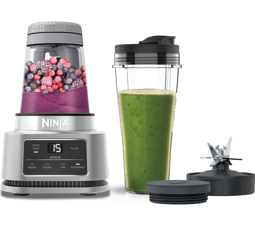 NINJA Foodi Power Nutri Blender 2-in-1, 1100W compact blender with Auto-iQ, stainless steel blades, from Kean’s Claremorris