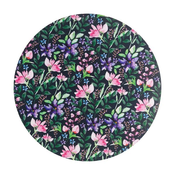 Denby Dark Floral Round Placemats Pack of 6