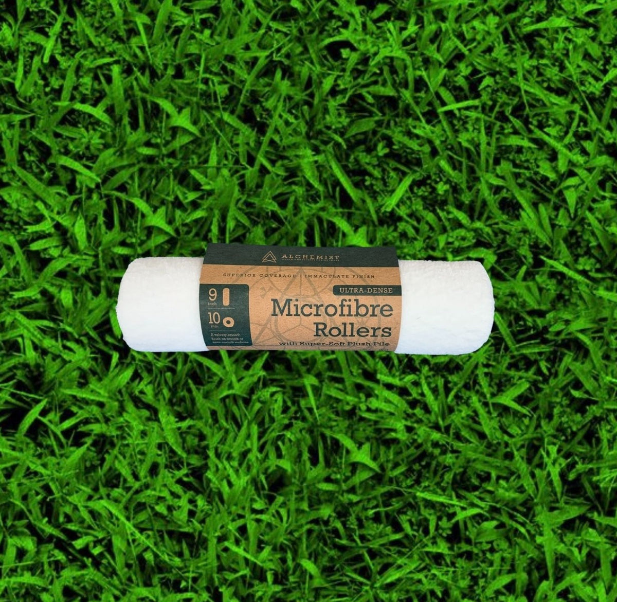 Alchemist 9" paint roller with 16mm long pile for textured surfaces, ideal for heavy paint coverage – Keans Claremorris.