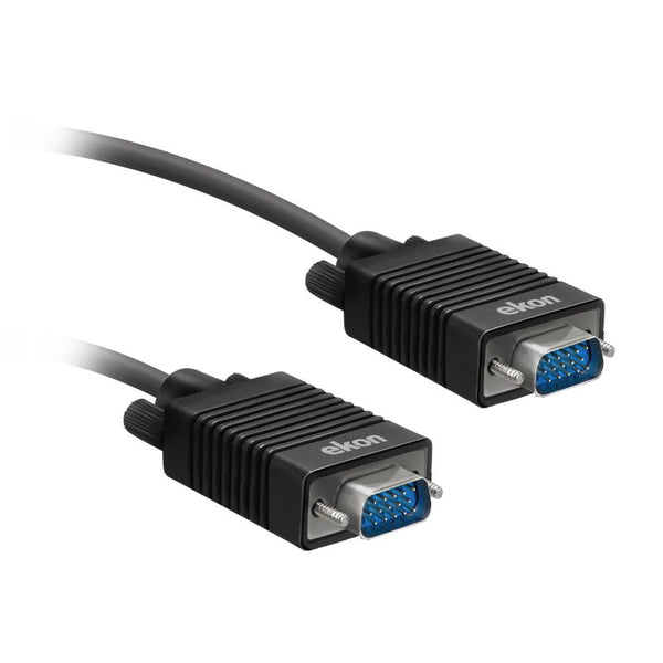VGA cable 15 pin male to VGA 15 pin male, cable length 3 m.OD=7.0mm